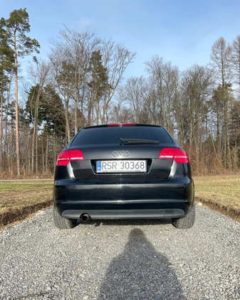 Audi A3 cena 38000 przebieg: 194000, rok produkcji 2011 z Biskupiec małe 121